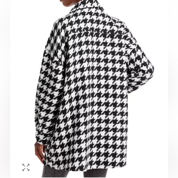 Bagatelle.NYC houndstooth shirt jacket - Picture 4 of 7